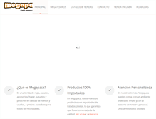 Tablet Screenshot of megapaca.com